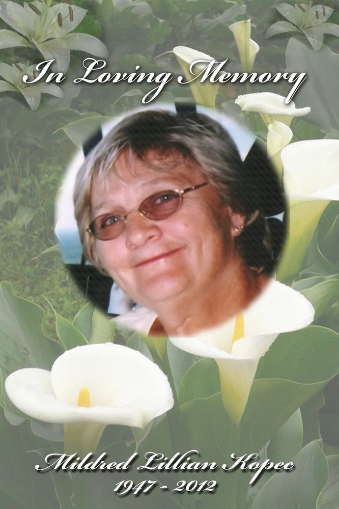 Obituary Of Mildred Kopec Cropo Funeral Chapel Serving Winnipeg